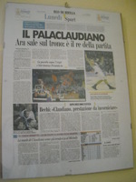 L\'articolo di giornale modificato da coach Bechi per il 7/8 da 3